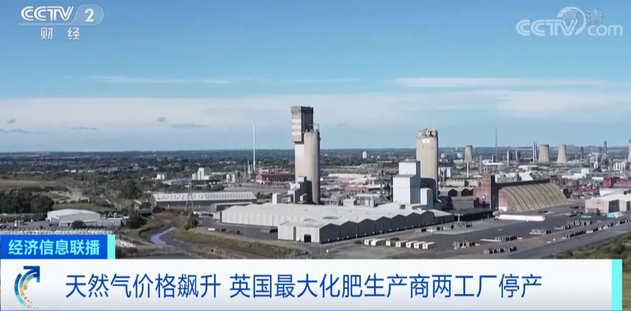 产能大降70%，英国最大化肥商宣布停产！全球再现“抢肥潮”？国内或迎大涨